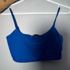 Zara Royal Blue Mini Camisole Top